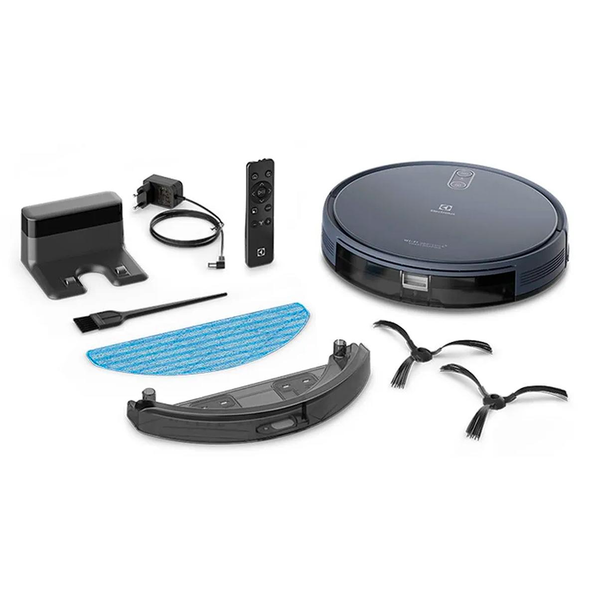 Aspiradora Robot Electrolux Erb44 4 En 1 Wi-fi Experience Azul